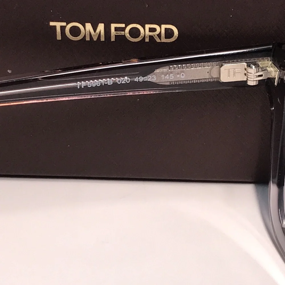 New Authentic Tom Ford Gray Eyeglasses TF5961-B 020